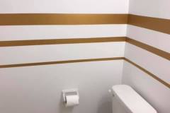 Bathroom Stripes